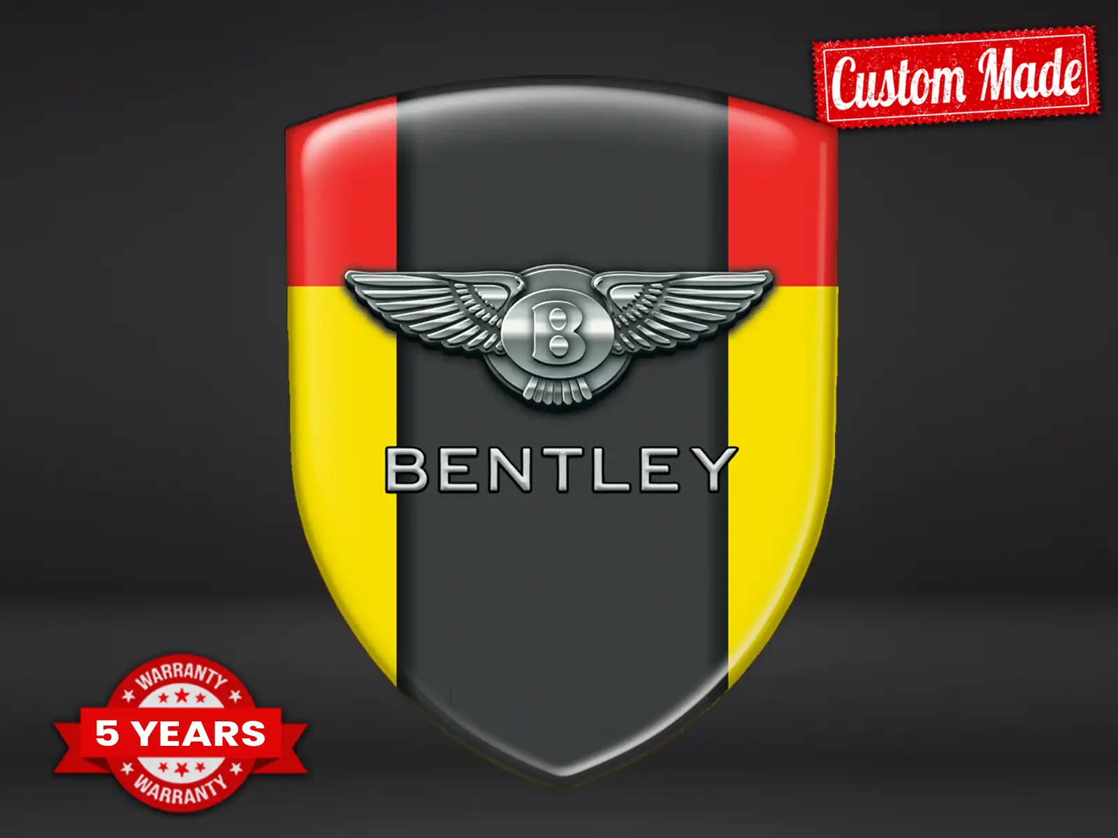 Bentley Pegatinas Auto Negocio Resistentes Limitadas Universales